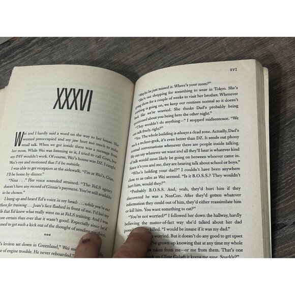 XVI In The Future Innocence Expires At Sixteen Novel By Julia Karr Paperback - Picture 4 of 7